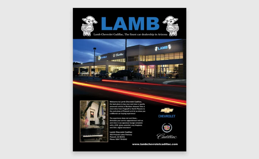 Lamb Chevrolet Ad