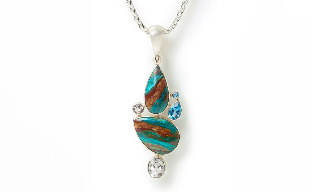 Touchstone Gallery Chrysocolla Necklace
