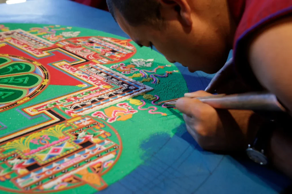 Sedona Tourism Photography Sand Mandala