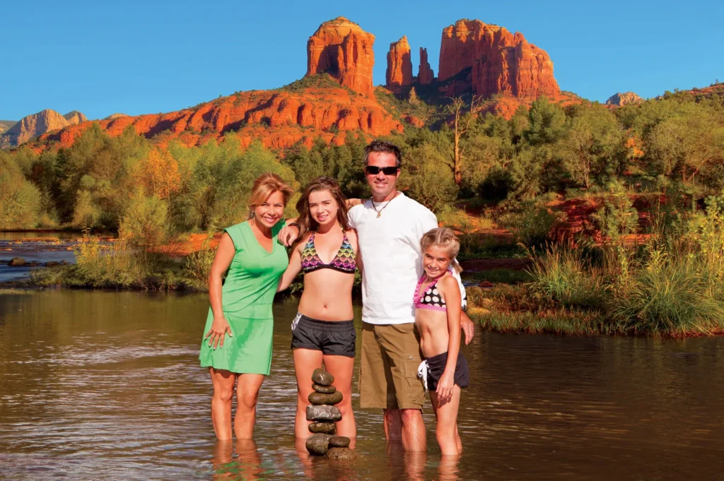 Sedona Tourism Family Vacation Photography